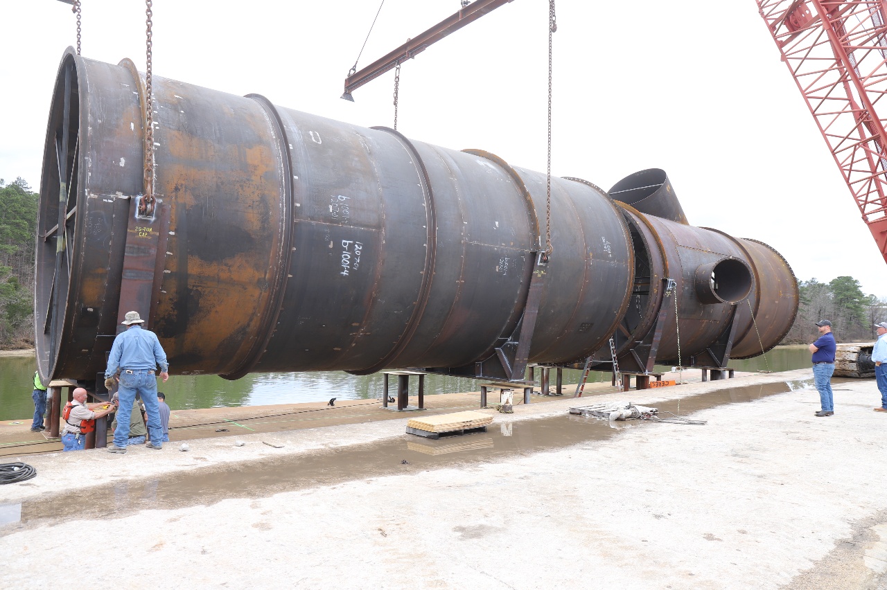 Large Scale Ventilation Duct - Baghouse Dust Collector