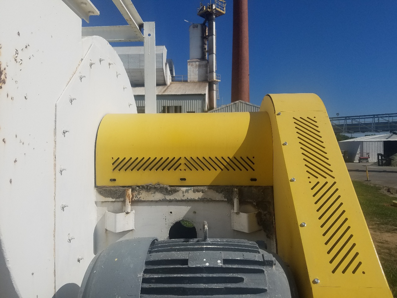 Custom Machine Guard on Positive Displacement Blower