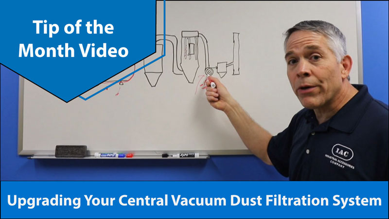 Industrial central vacuum system upgrade tips video titlecard